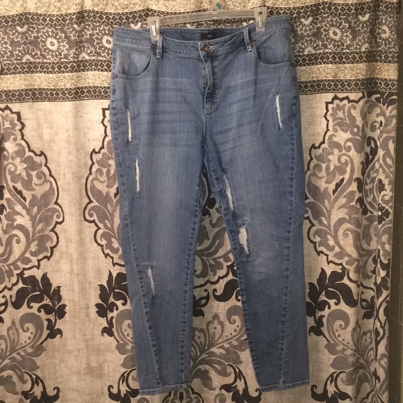 ellos | Jeans | Ellos Worn Once Plus Sz 2 Ankle Jeans | Poshmark